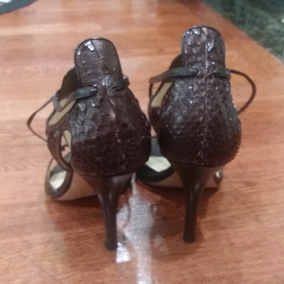 Camilla Skovgaard (London) snake skin heels - Picture 4 of 9